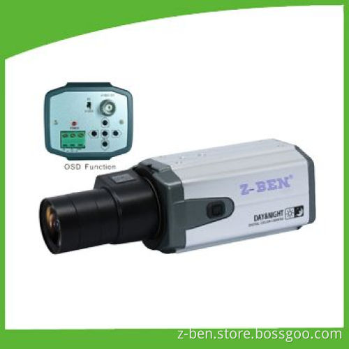 420 to 700TVL CCTV Box Camera with 12V DC Power Supply and Sony/Sharp CCD Image Sensor